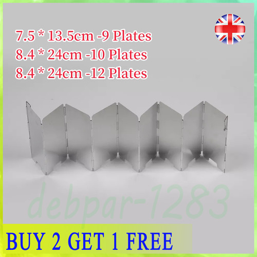 Stove wind shield plates - stove,