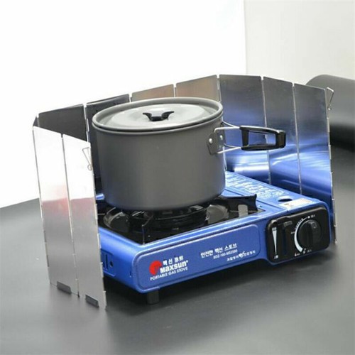 Aluminium camping stove - aluminium,