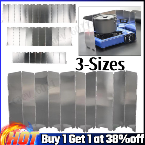 Outdoor stove wind shield - stove,