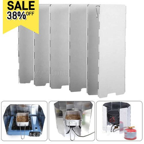 Stove wind shield 12plates - wind,
