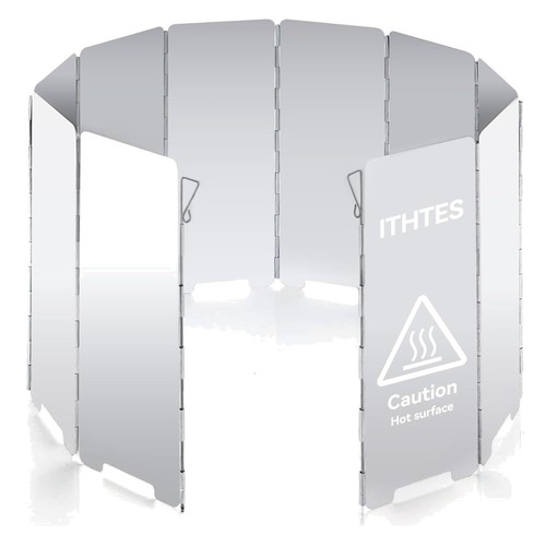 Portable aluminum windshield - aluminum,