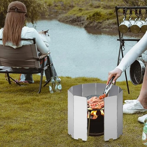 Folding camping stove - camping,