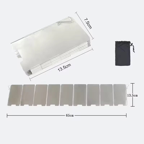 Stove wind shield 12plates - wind,