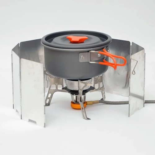 Foldable stove wind shield - foldable, 9
