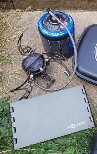 Trakker gas stove with - trakker,