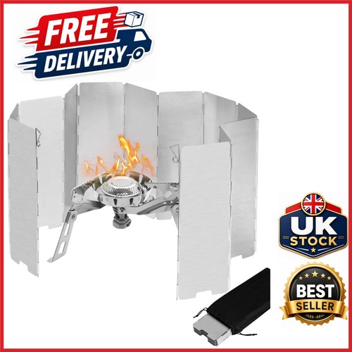 Aluminum camping stove - aluminum,