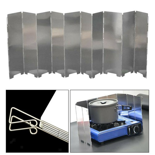 Plates foldable stove wind - 10,