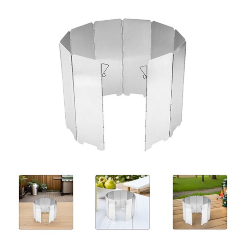 Gas stove windshield camping - gas,