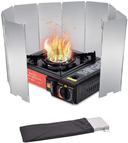 Aluminum camping stove - camping,