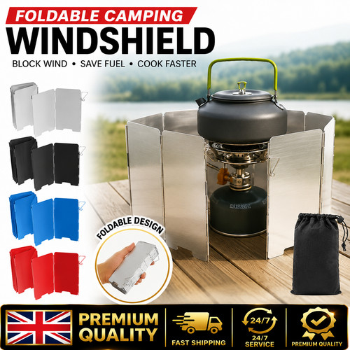Foldable camping stove - camping,